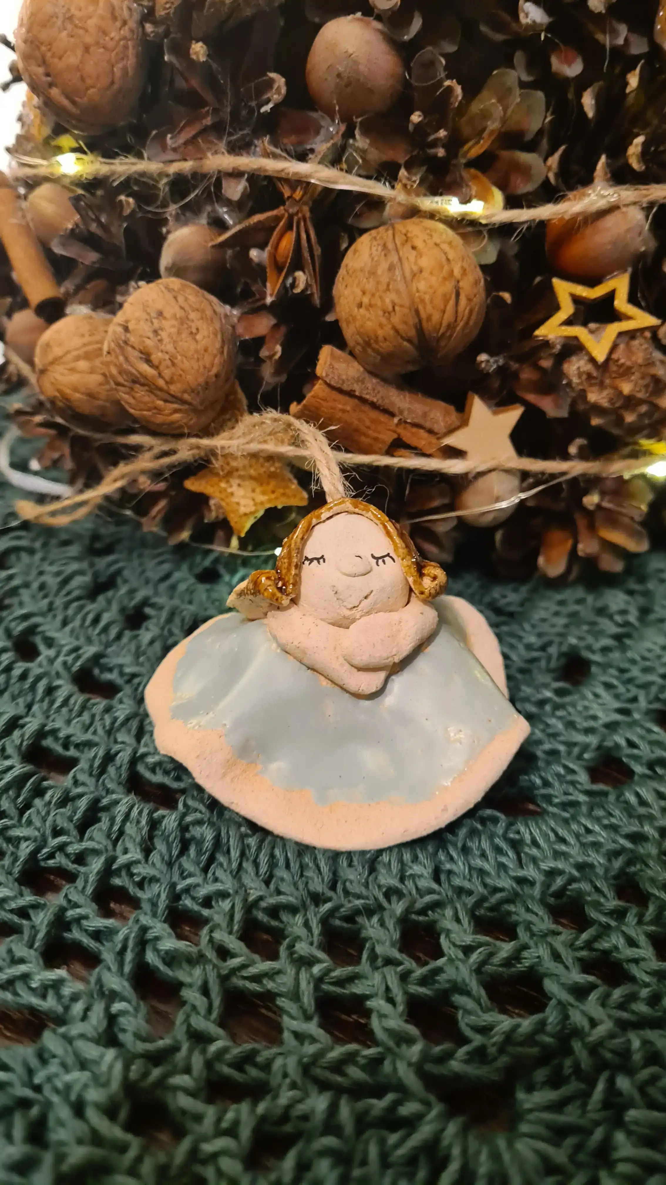 Aniołek z zawieszką