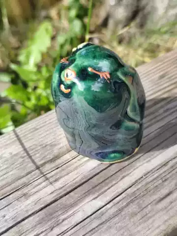 Figurka zajączek ceramiczny