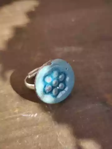 Pierścionek ceramiczny 46