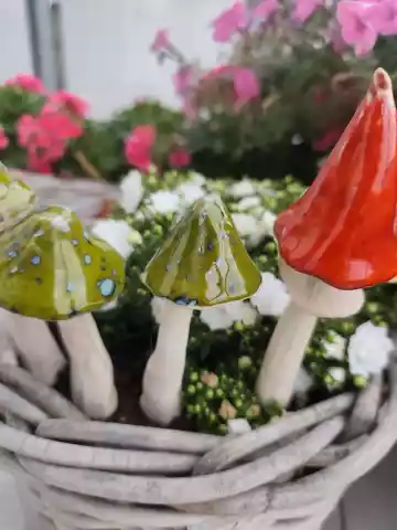 Grzybek ceramiczny 5