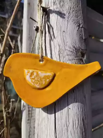 Ptaszek ceramiczny