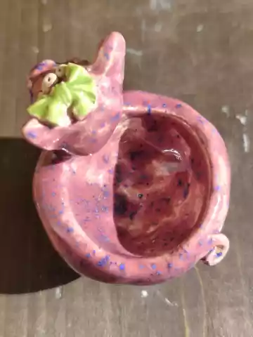 Świnka ceramiczna na biżuterię