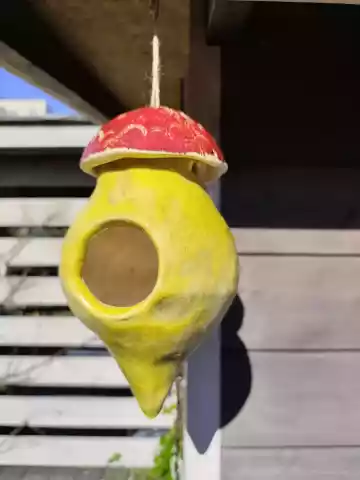 domek ceramiczny do ogrodu
