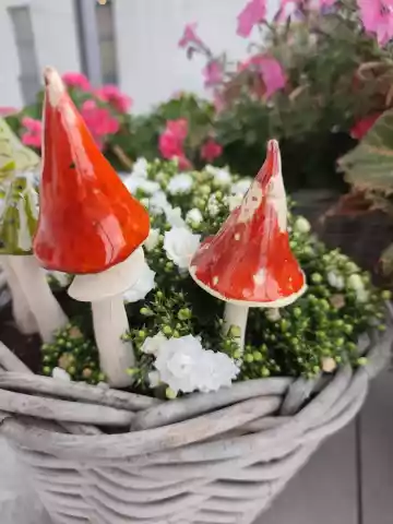 Grzybek ceramiczny 3
