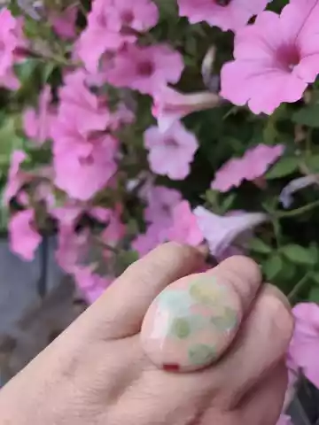 Pierścionek ceramiczny 7