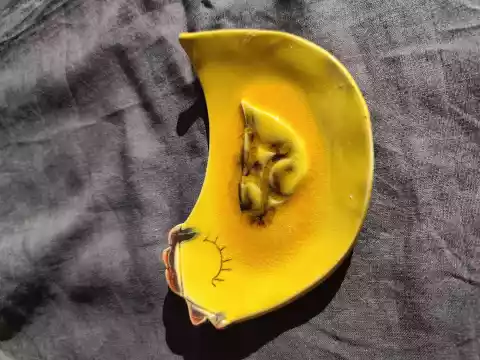 talerz kura ceramiczna