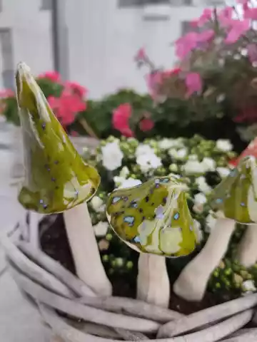 Grzybek ceramiczny 7