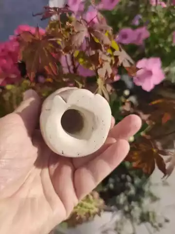 Żaba ceramiczna różowa