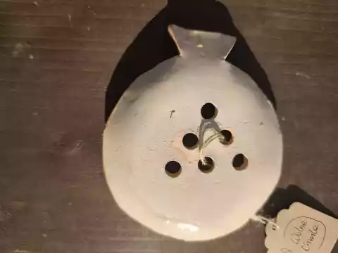 Mydelniczka ceramiczna rybka pomarańczowa