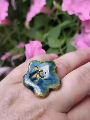 Pierścionek ceramiczny 33