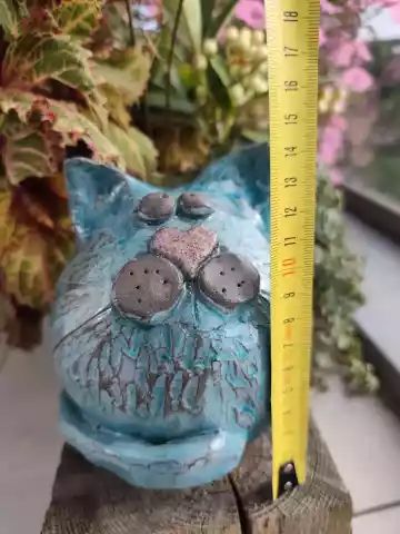 Skarbonka ceramiczna kot 2