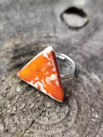 Pierścionek ceramiczny 13