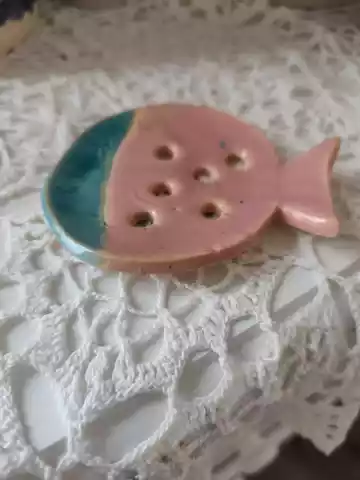 Mydelniczka ceramiczna rybeńka