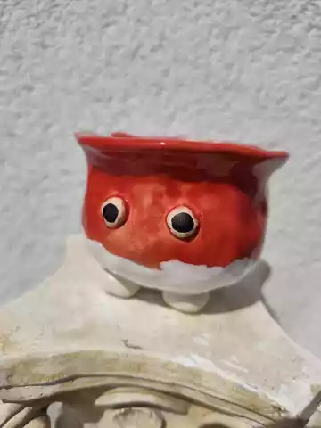osłonka ceramiczna na zioła - rzodkiewka