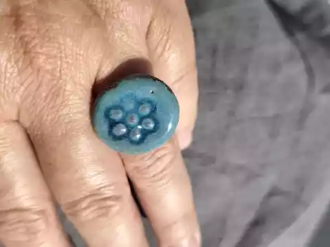 Pierścionek ceramiczny 46