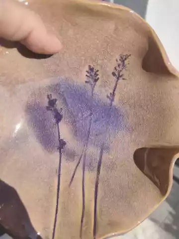Miseczka ceramiczna z lawendą