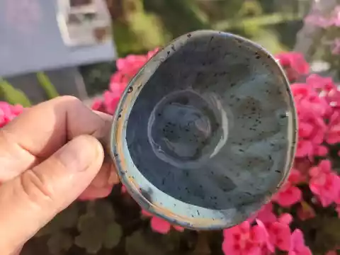 Kubek ceramiczny z sercem