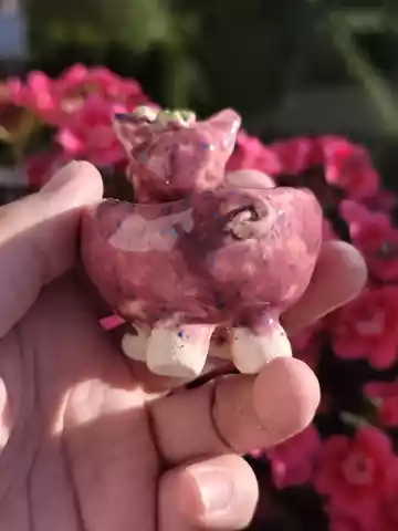 Swinka ceramiczna na biżuterię
