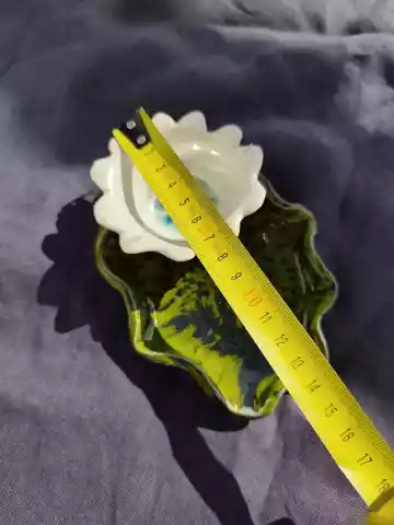 pojemniczek ceramiczny na świecę lub biżuterię