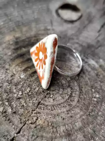 Pierścionek ceramiczny 11