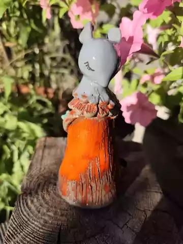 Myszka ceramiczna