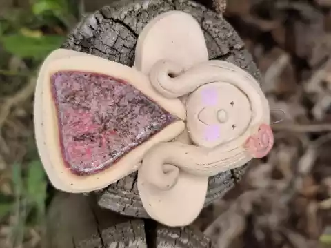 Anioł ceramiczny mały