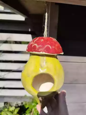 domek ceramiczny do ogrodu