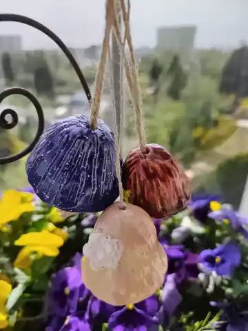 dzwoneczki ceramiczne 3 szt