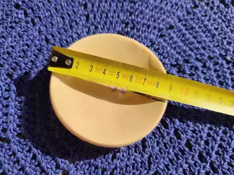 Pojemnik ceramiczny z lawendą na biżuterię lub drobiazgi