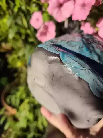 Skarbonka ceramiczna gruby kotek