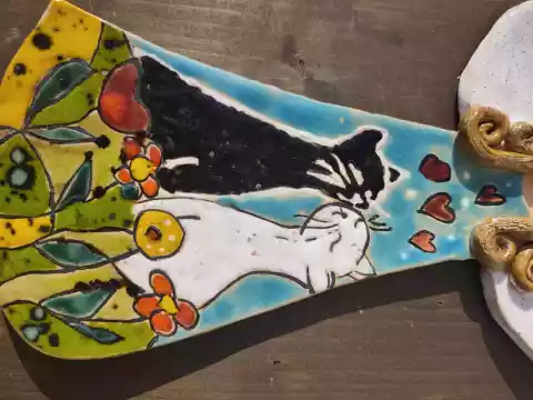 Anioł ceramiczny