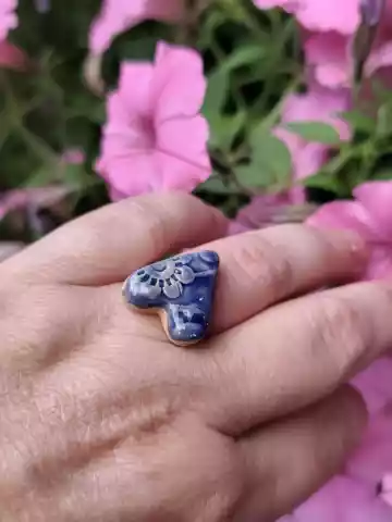 Pierścionek ceramiczny 30