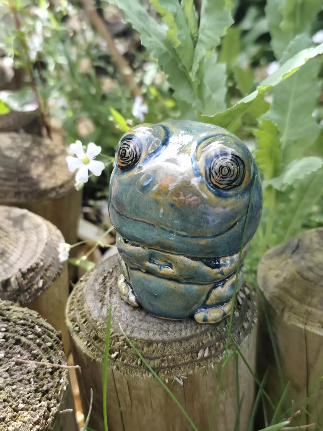 Żaba ceramiczna 2