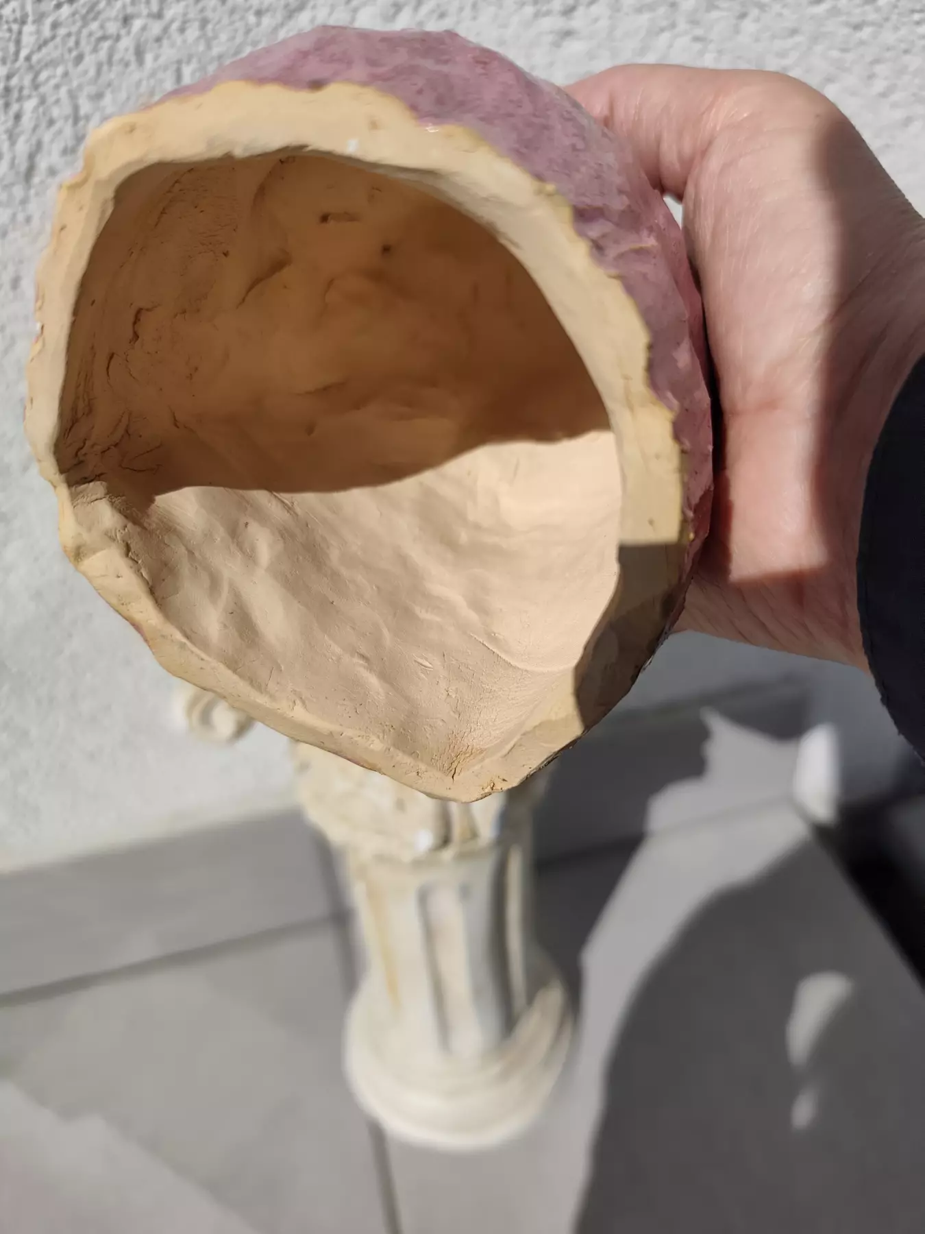 anioł ceramiczny