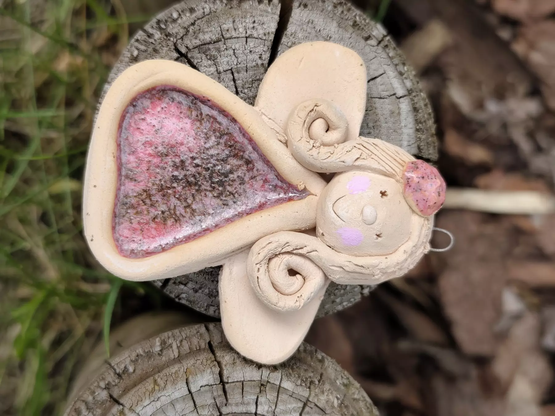 Anioł ceramiczny mały