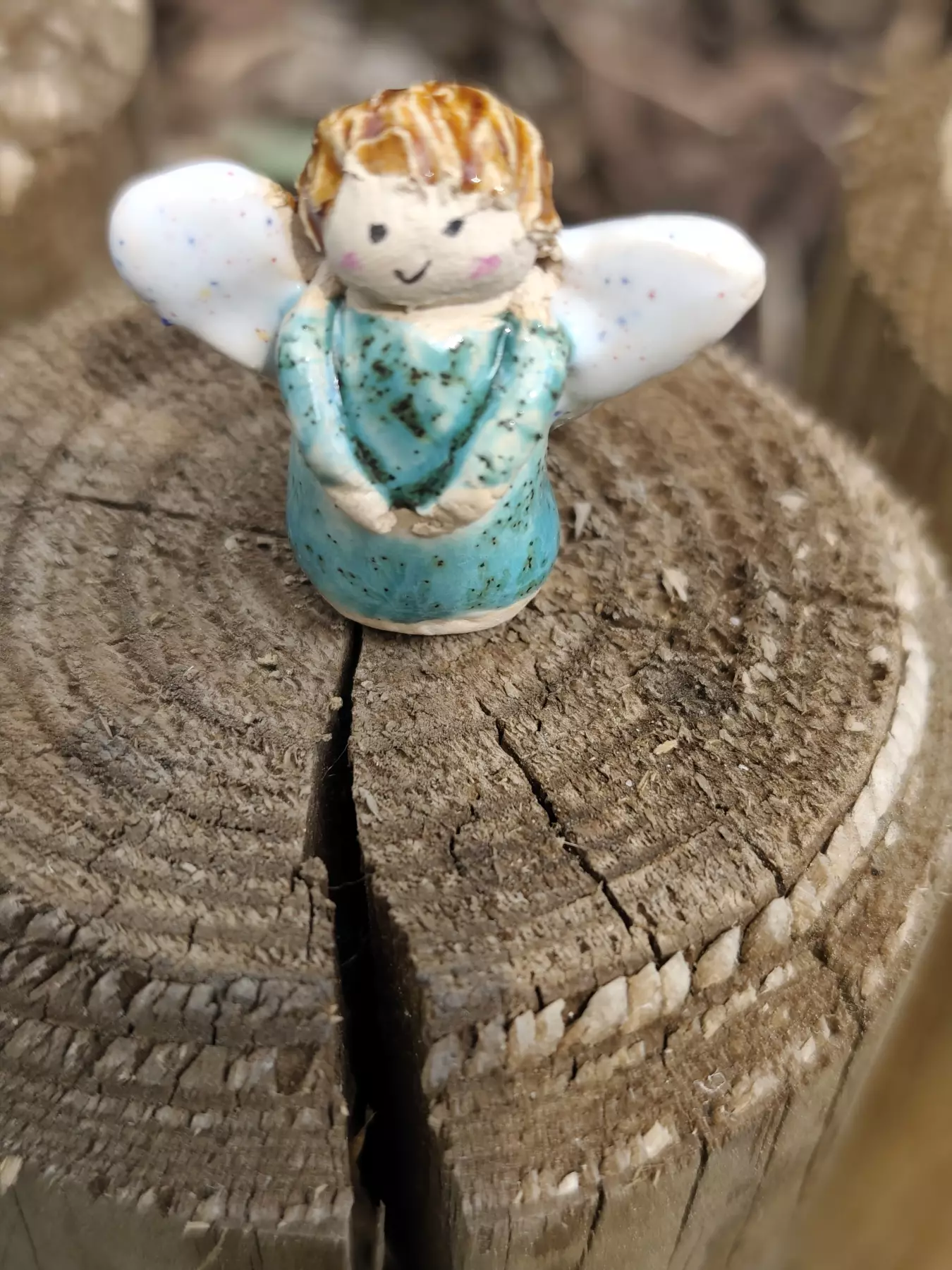 Anioł ceramiczny mini