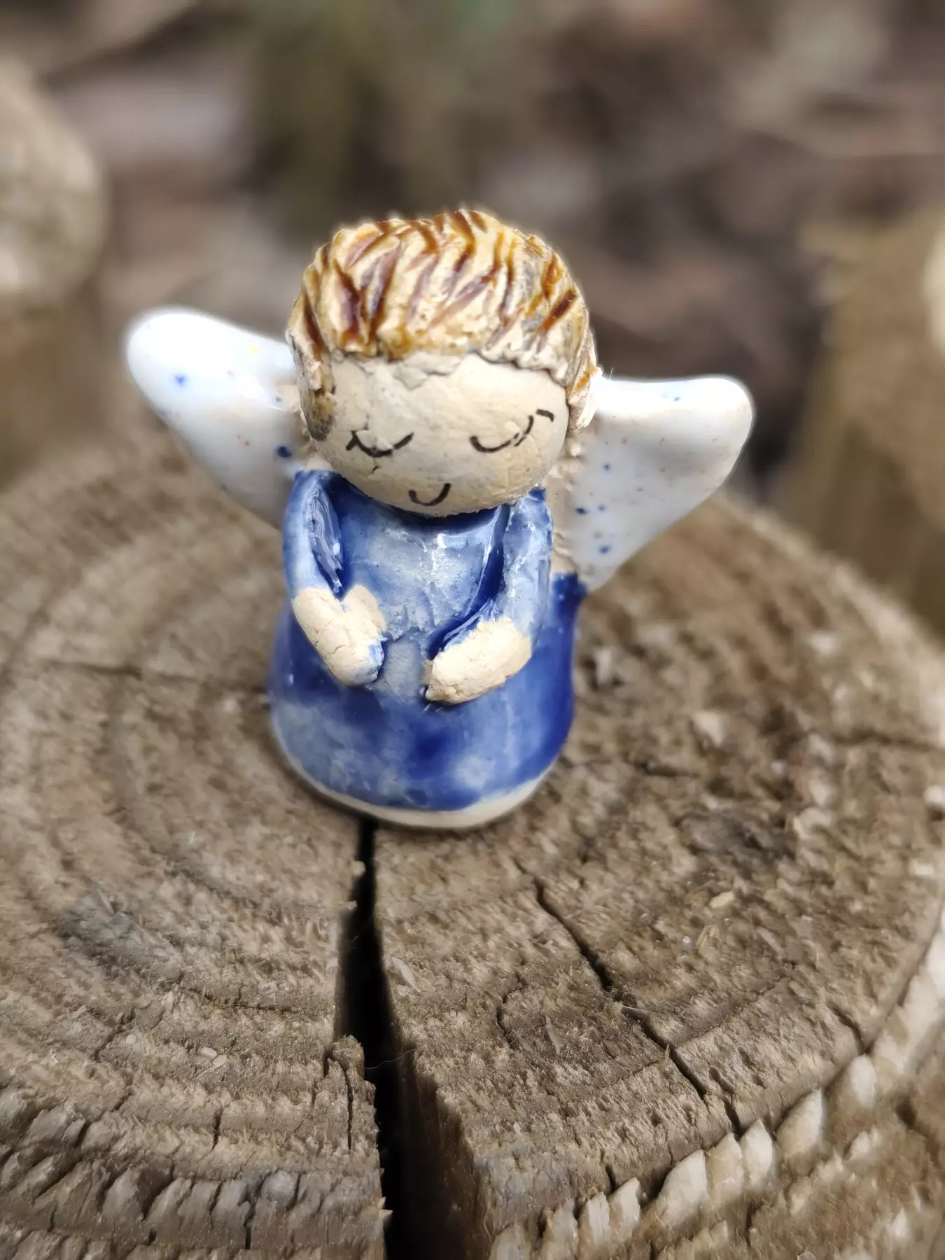 Anioł ceramiczny mini