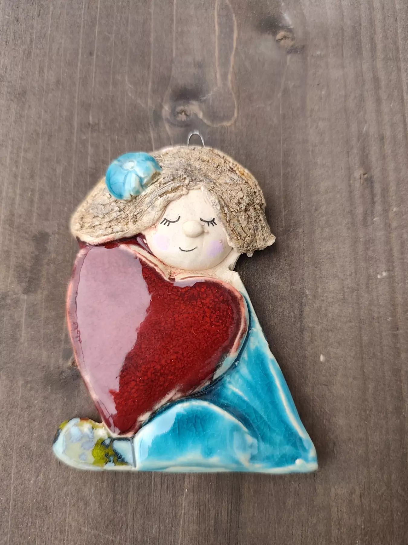 aniołek ceramiczny