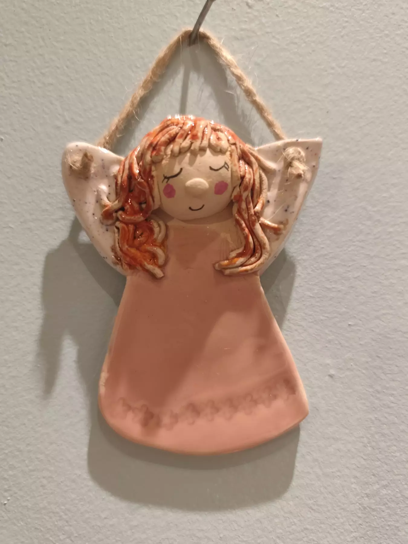 aniołek ceramiczny