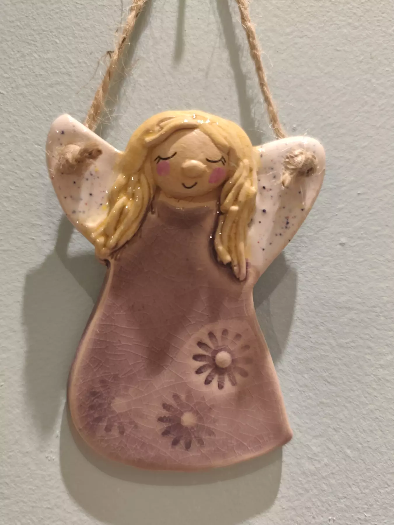 aniołek ceramiczny
