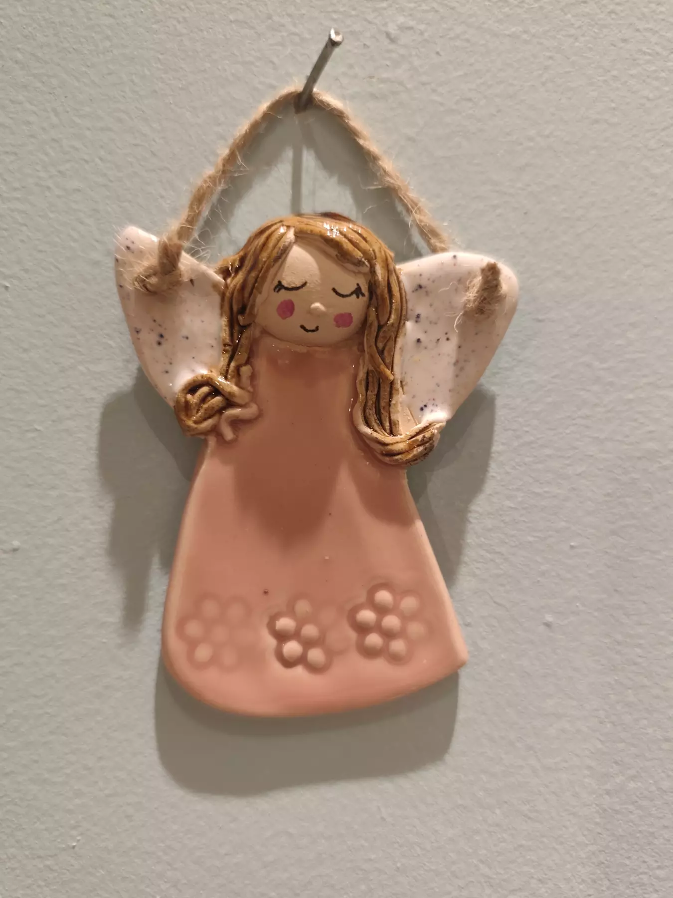 aniołek ceramiczny