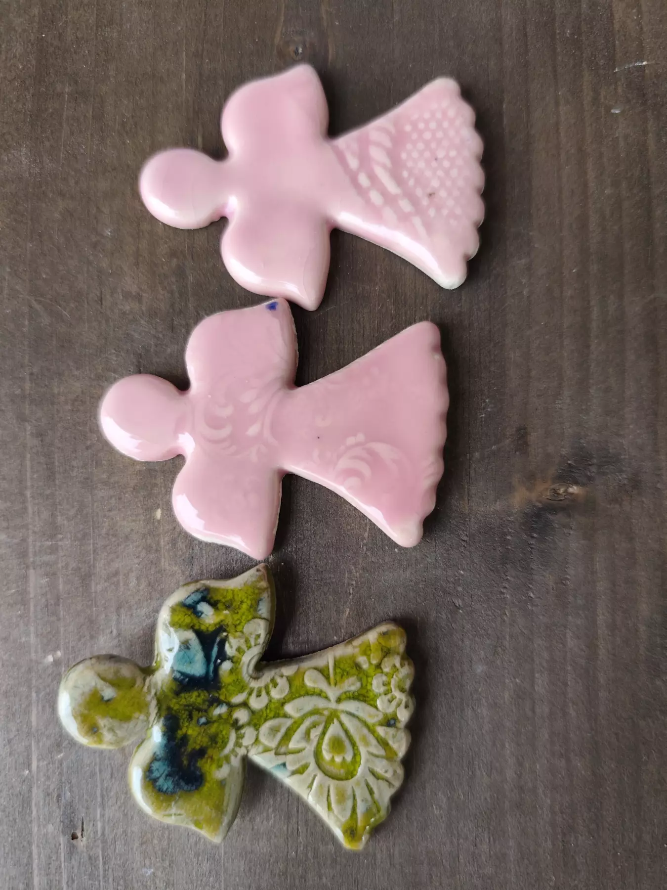 aniołek ceramiczny magnes