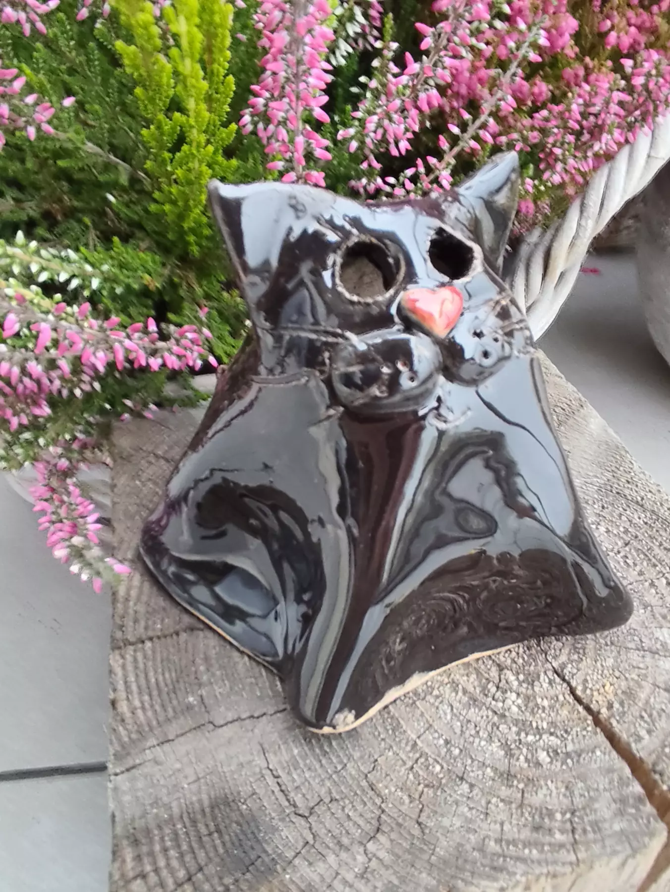 Duch ceramiczny CZARNY KOT 12