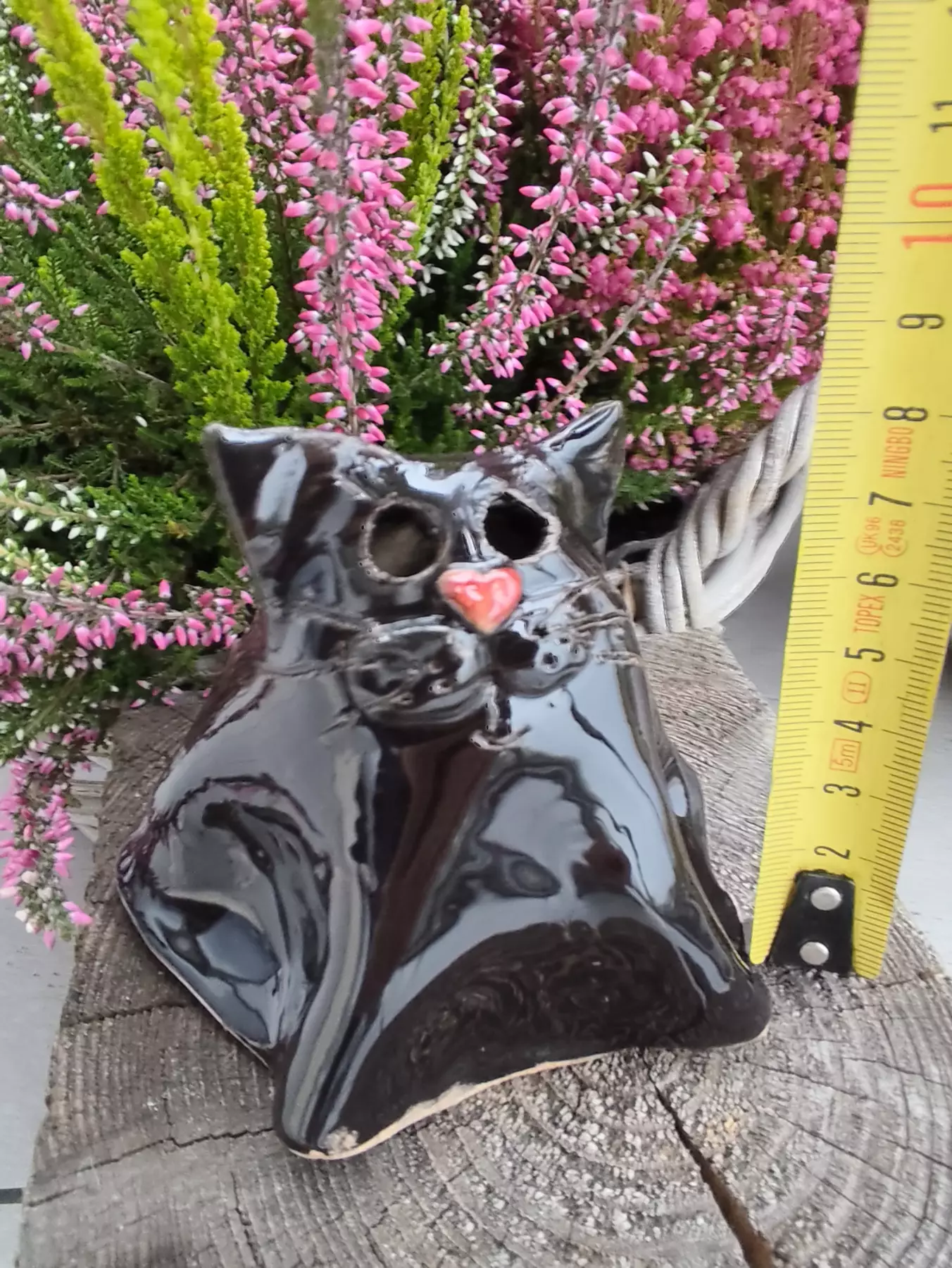 Duch ceramiczny CZARNY KOT 12