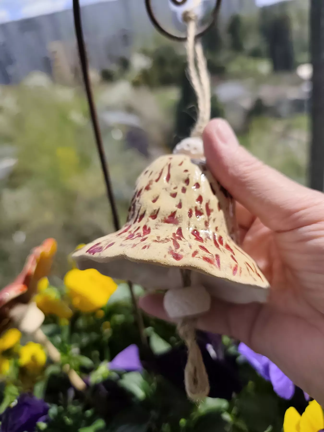 dzwonek ceramiczny