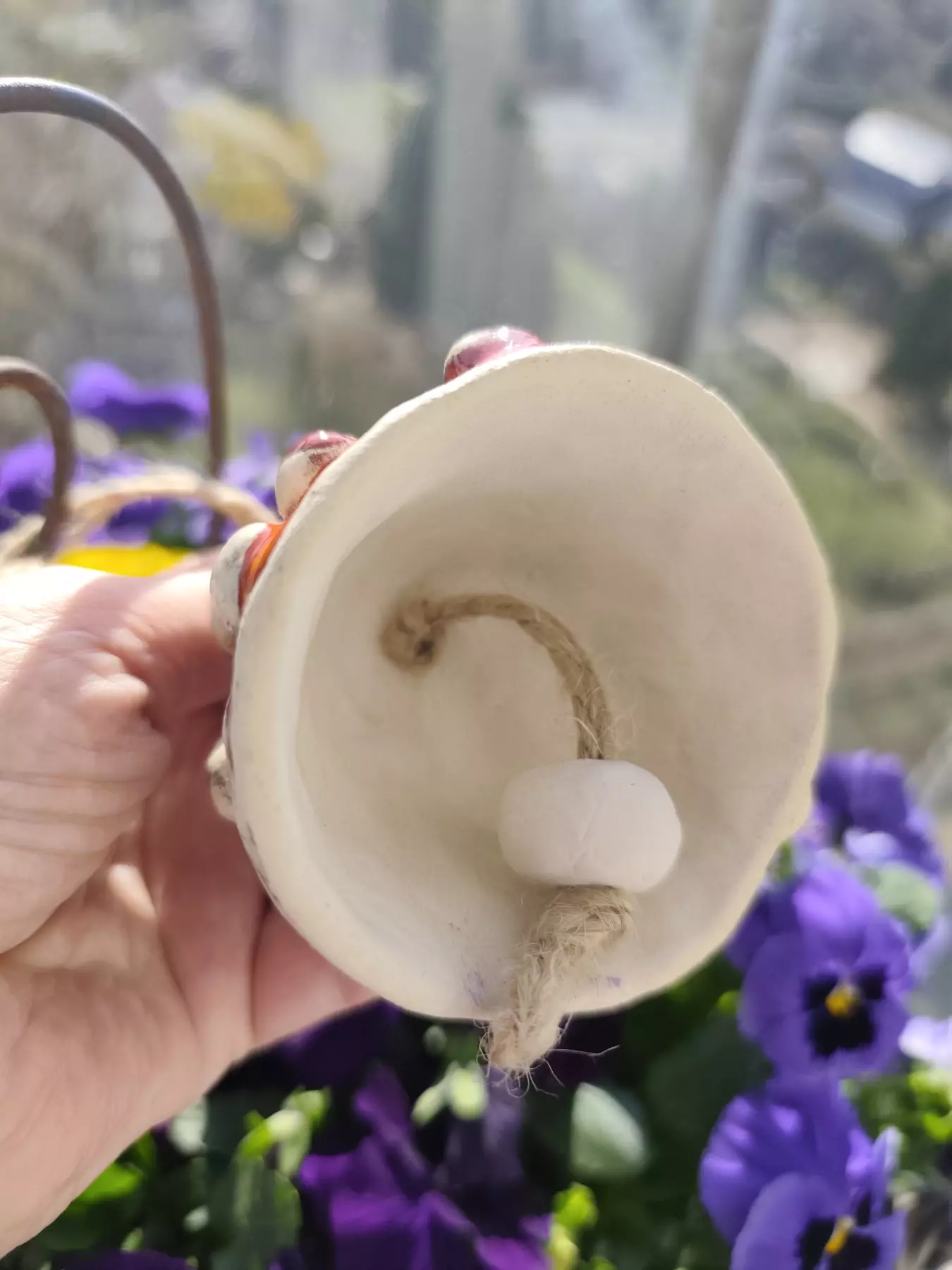 dzwonek ceramiczny