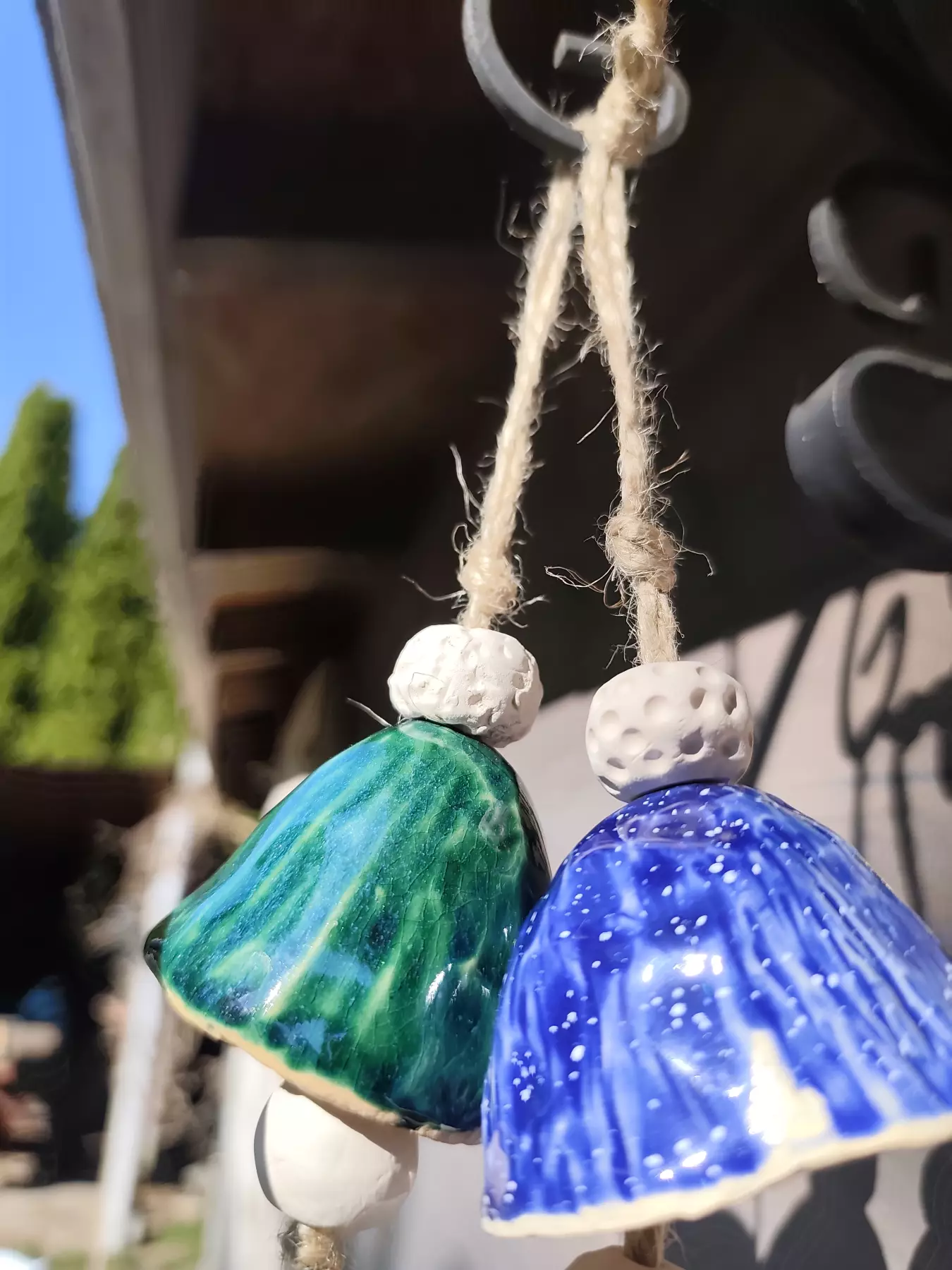 dzwonek ceramiczny 2 szt