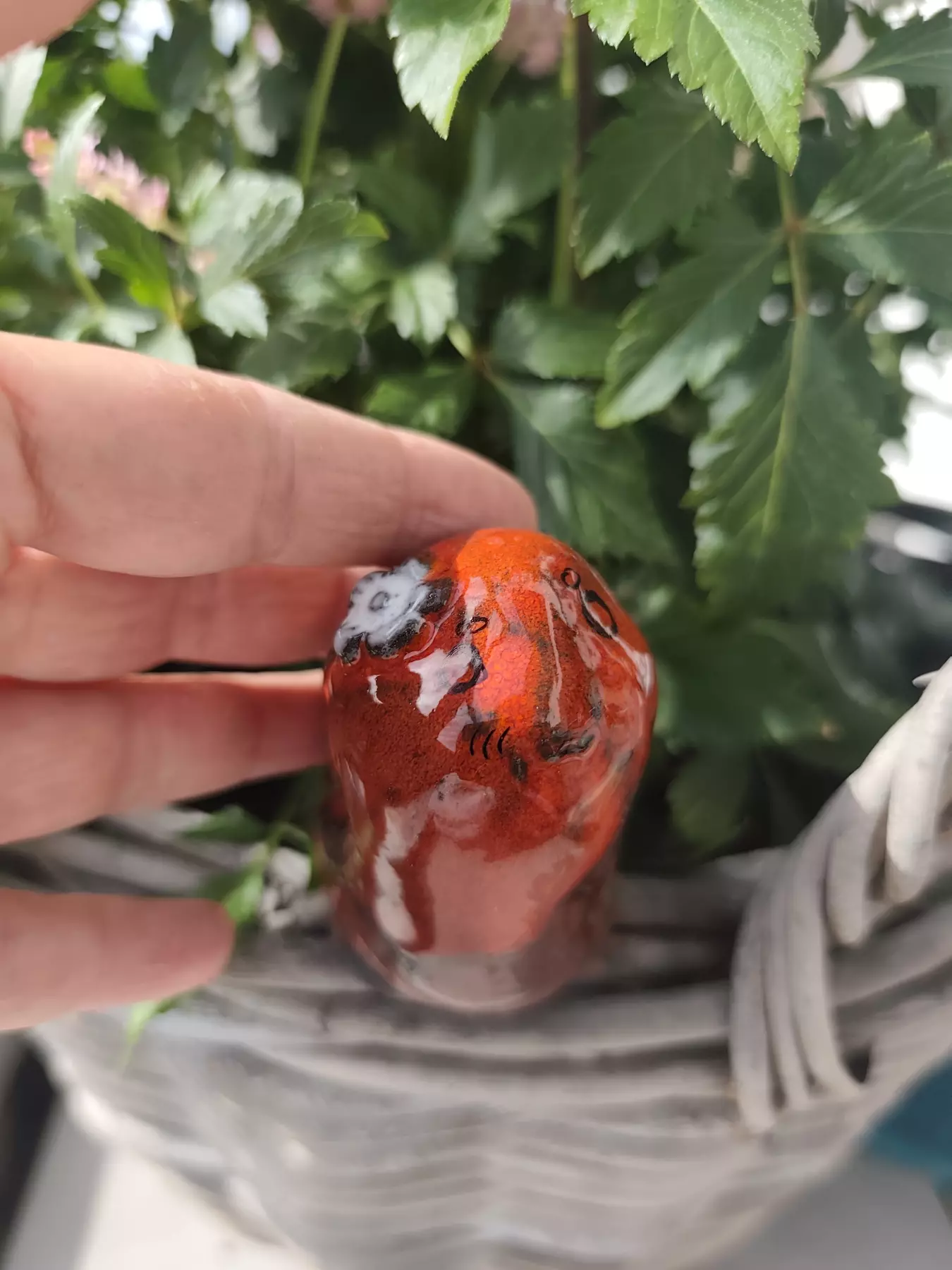 Figurka zajączek ceramiczny