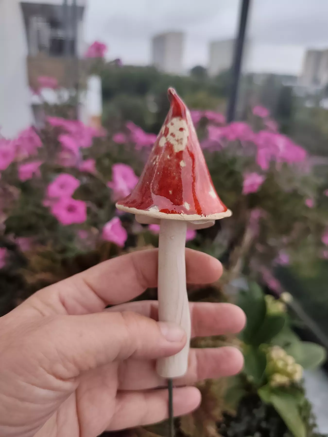 Grzybek ceramiczny 3