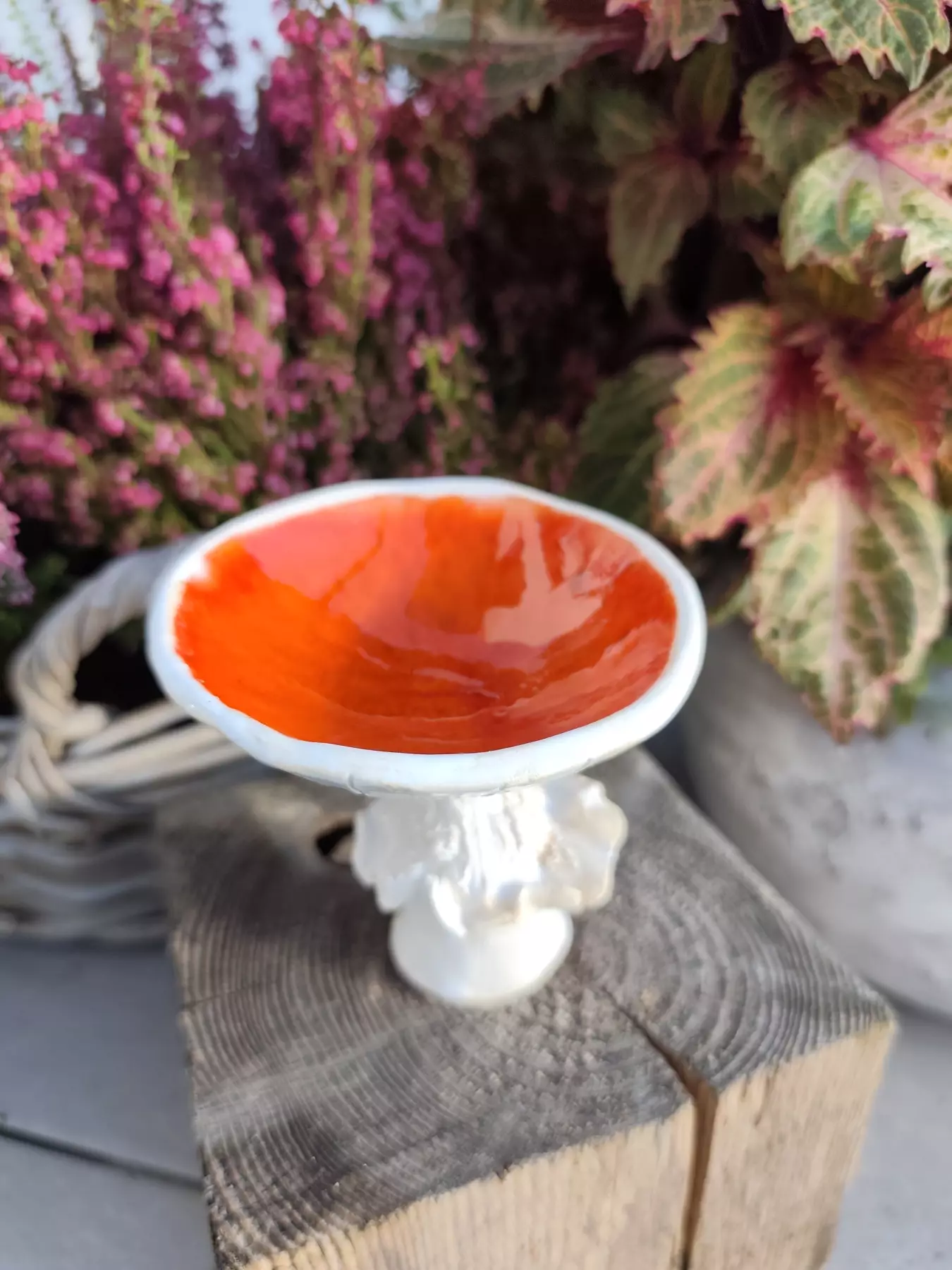 Grzybek miseczka ceramiczna 15
